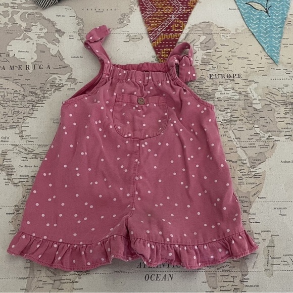 Zara Other - Zara Pink Polka Dot Romper Size 2/3